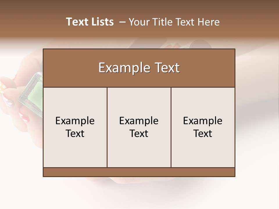 Mix Make Up Cosmetic PowerPoint Template