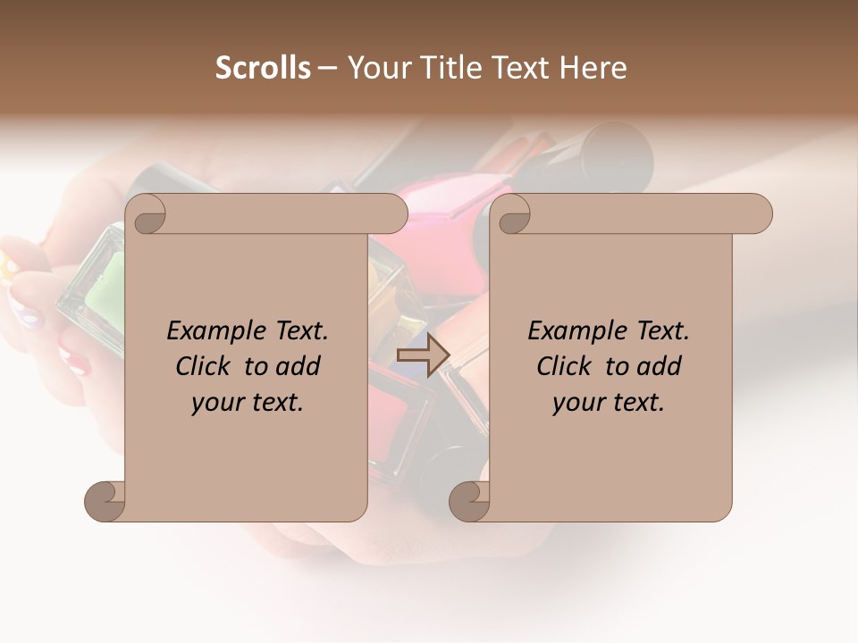 Mix Make Up Cosmetic PowerPoint Template