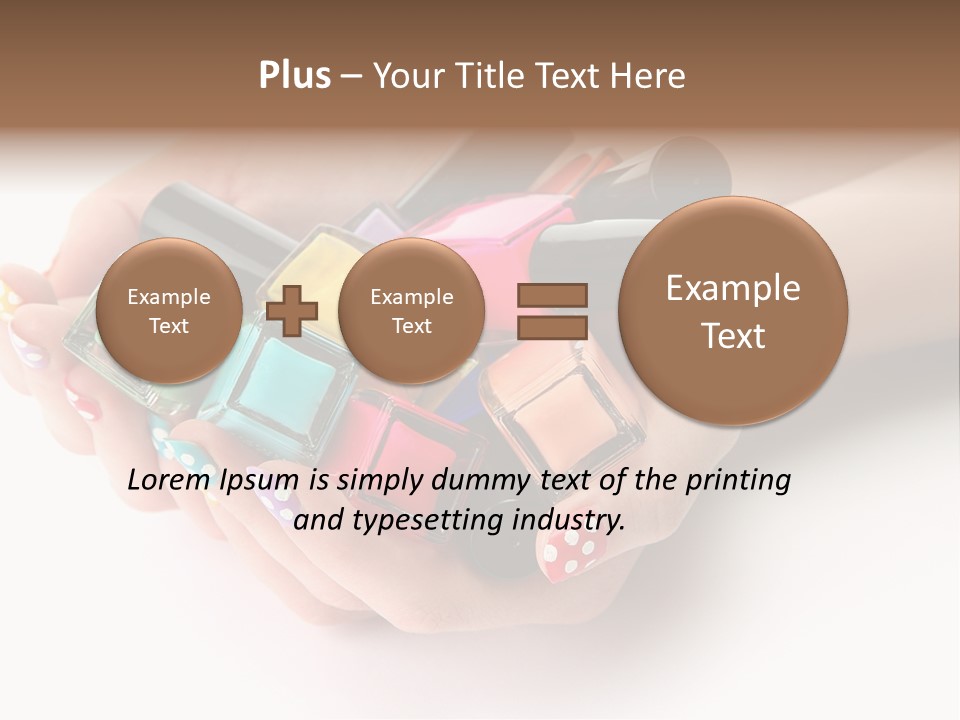 Mix Make Up Cosmetic PowerPoint Template