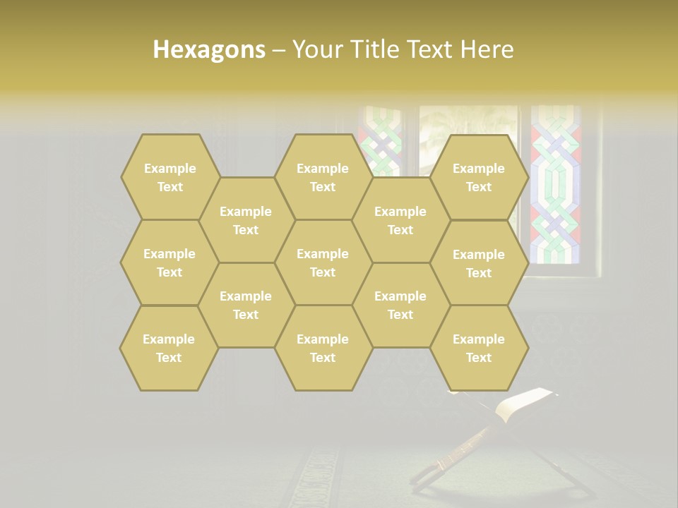 Document Background Koran PowerPoint Template