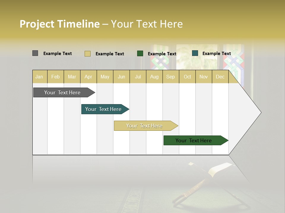 Document Background Koran PowerPoint Template
