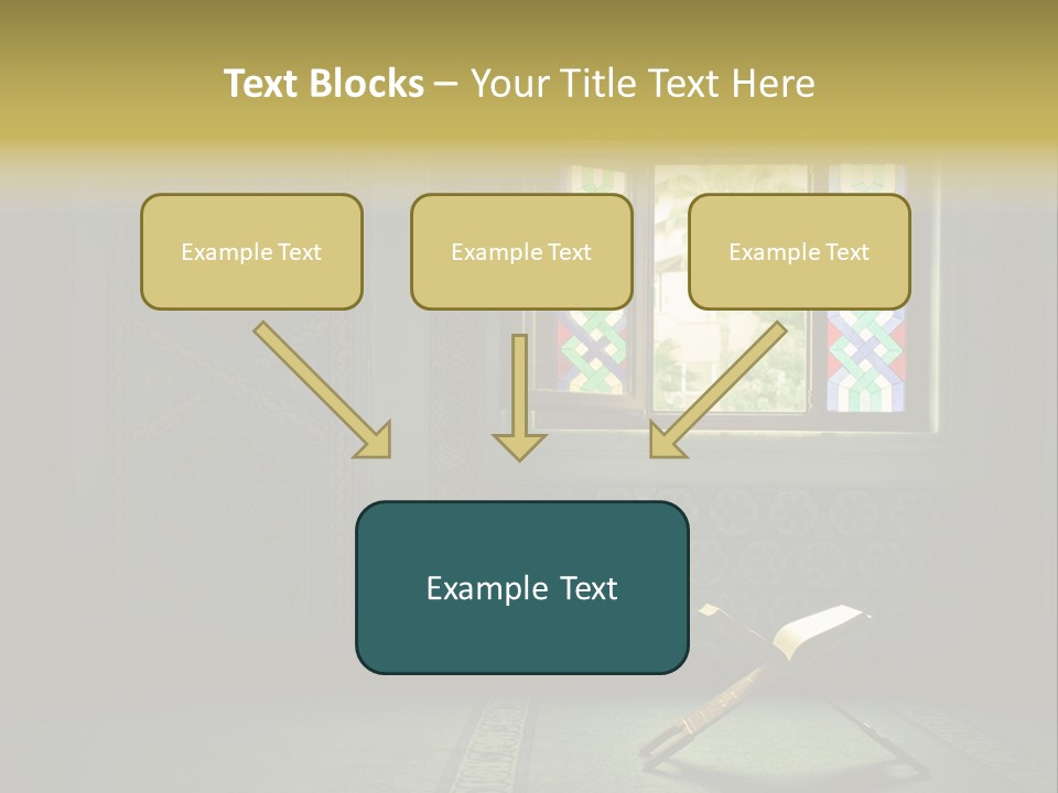 Document Background Koran PowerPoint Template