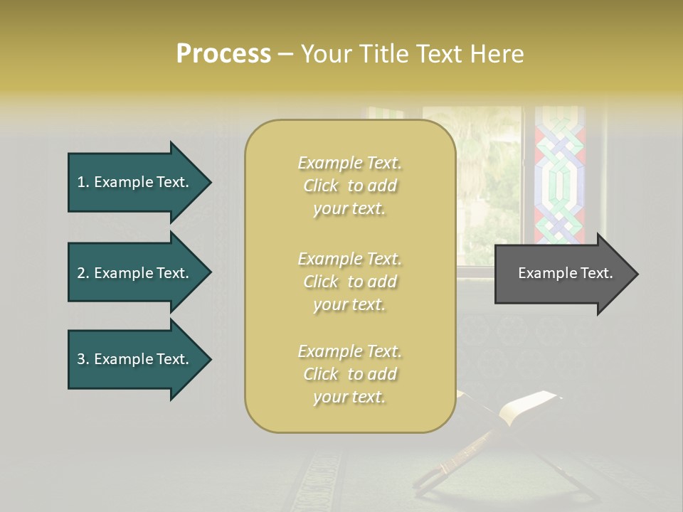 Document Background Koran PowerPoint Template