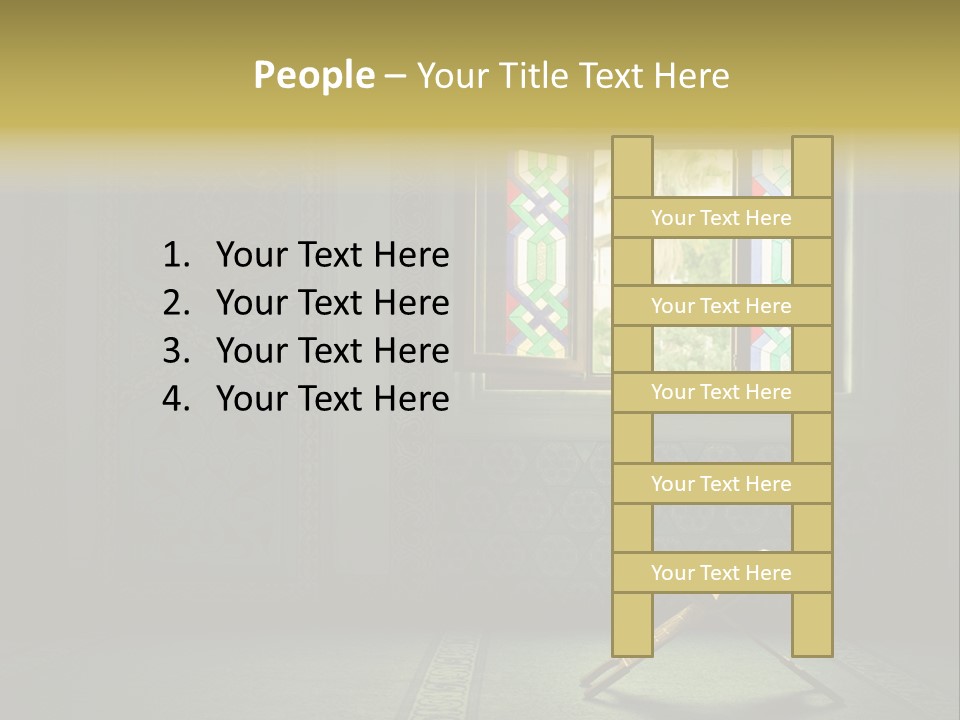 Document Background Koran PowerPoint Template