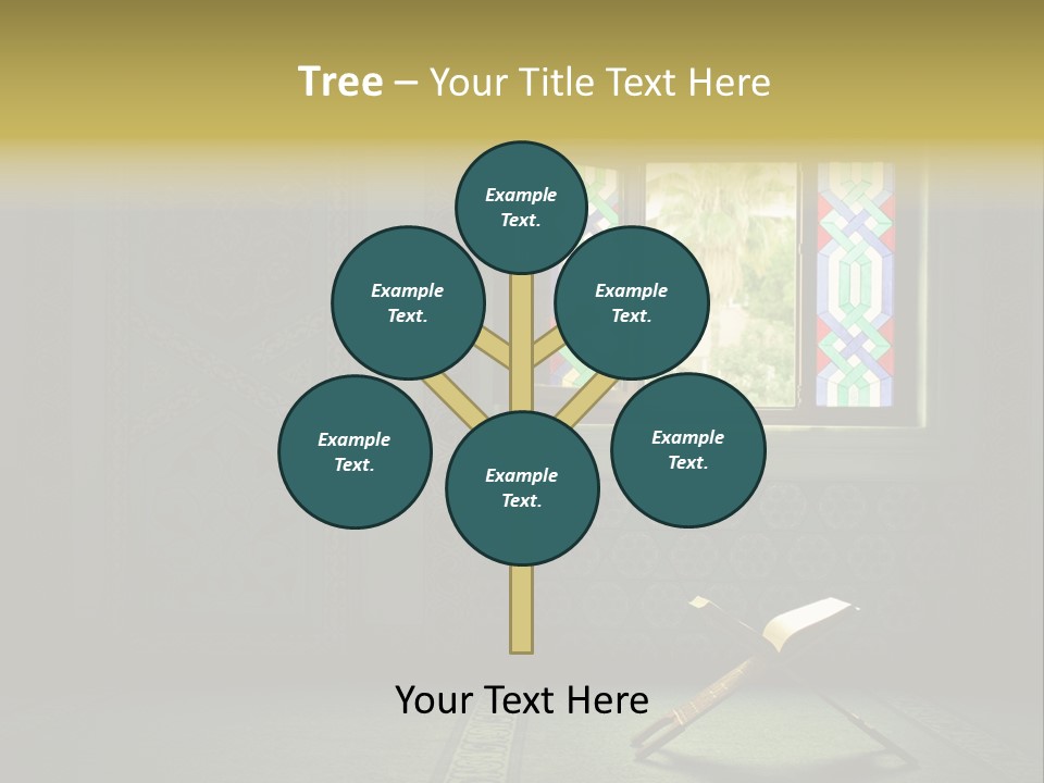 Document Background Koran PowerPoint Template