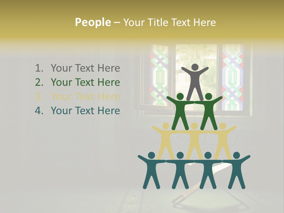 Document Background Koran PowerPoint Template