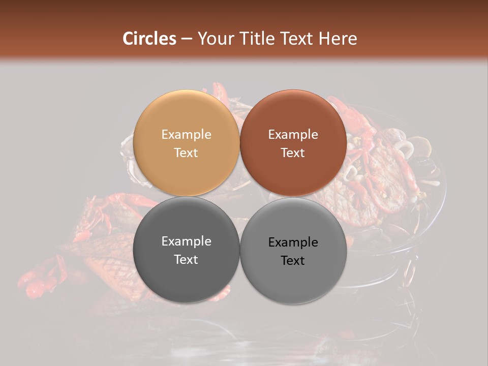 Sea Gourmet Shell PowerPoint Template