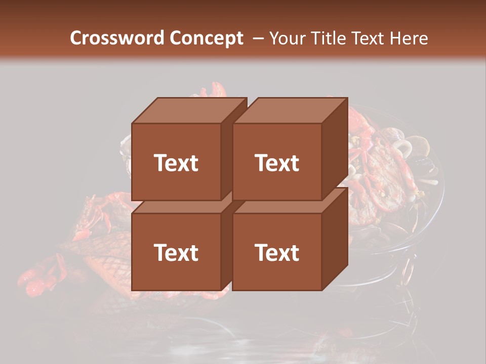 Sea Gourmet Shell PowerPoint Template