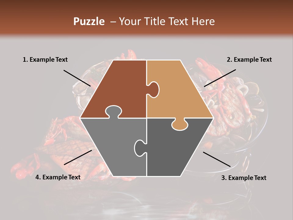 Sea Gourmet Shell PowerPoint Template