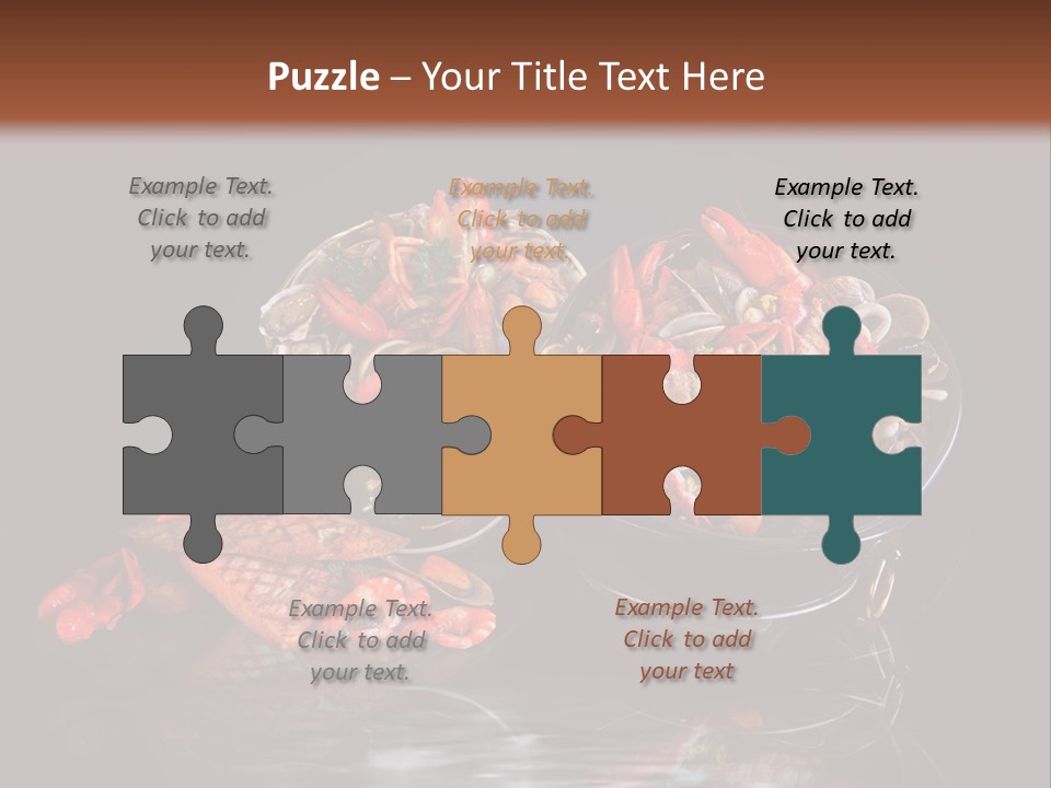 Sea Gourmet Shell PowerPoint Template