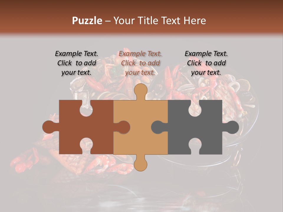 Sea Gourmet Shell PowerPoint Template