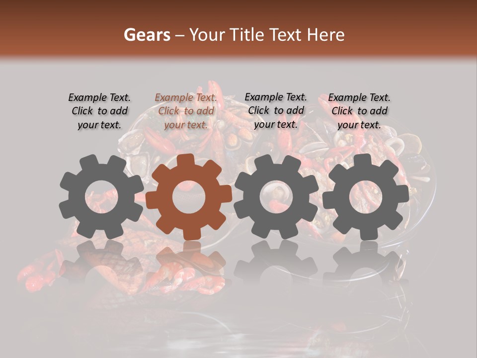 Sea Gourmet Shell PowerPoint Template