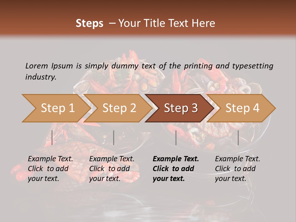 Sea Gourmet Shell PowerPoint Template