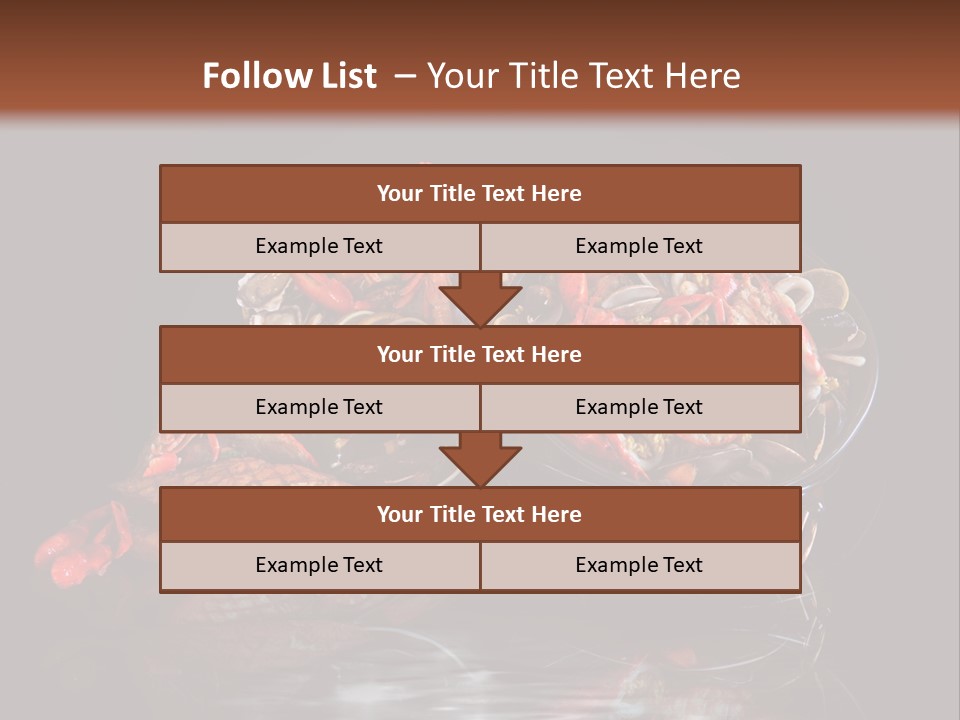 Sea Gourmet Shell PowerPoint Template
