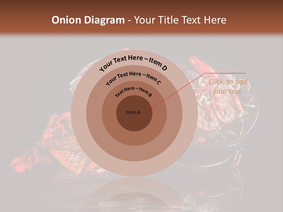 Sea Gourmet Shell PowerPoint Template