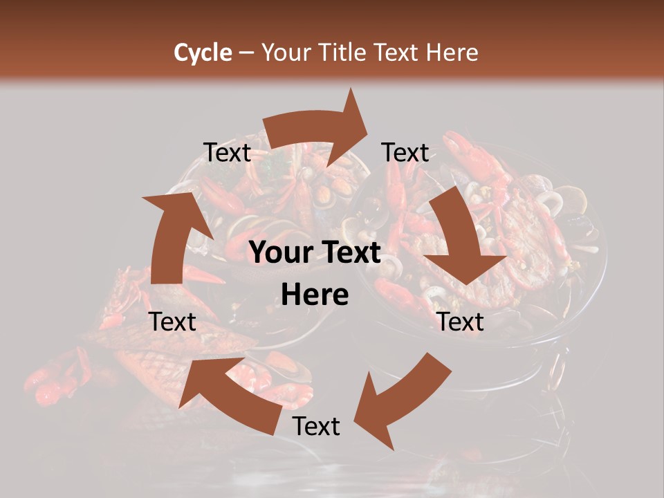 Sea Gourmet Shell PowerPoint Template