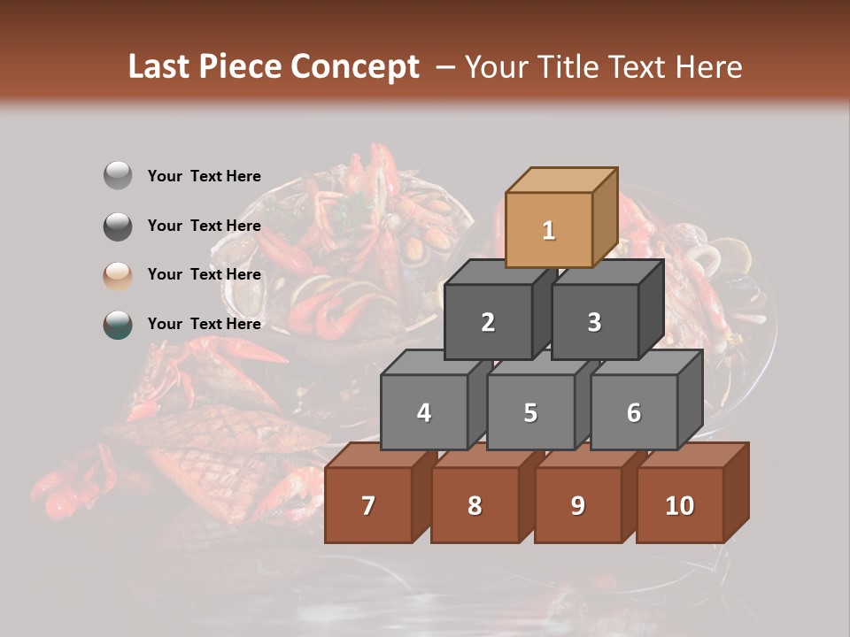 Sea Gourmet Shell PowerPoint Template