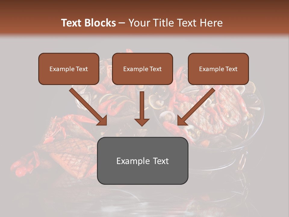 Sea Gourmet Shell PowerPoint Template