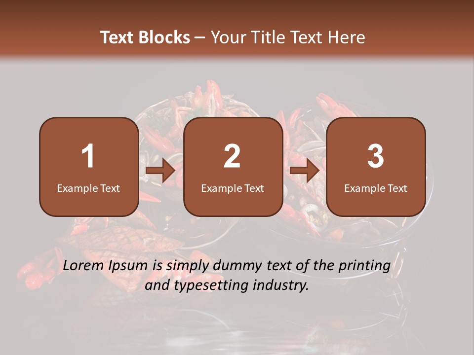 Sea Gourmet Shell PowerPoint Template