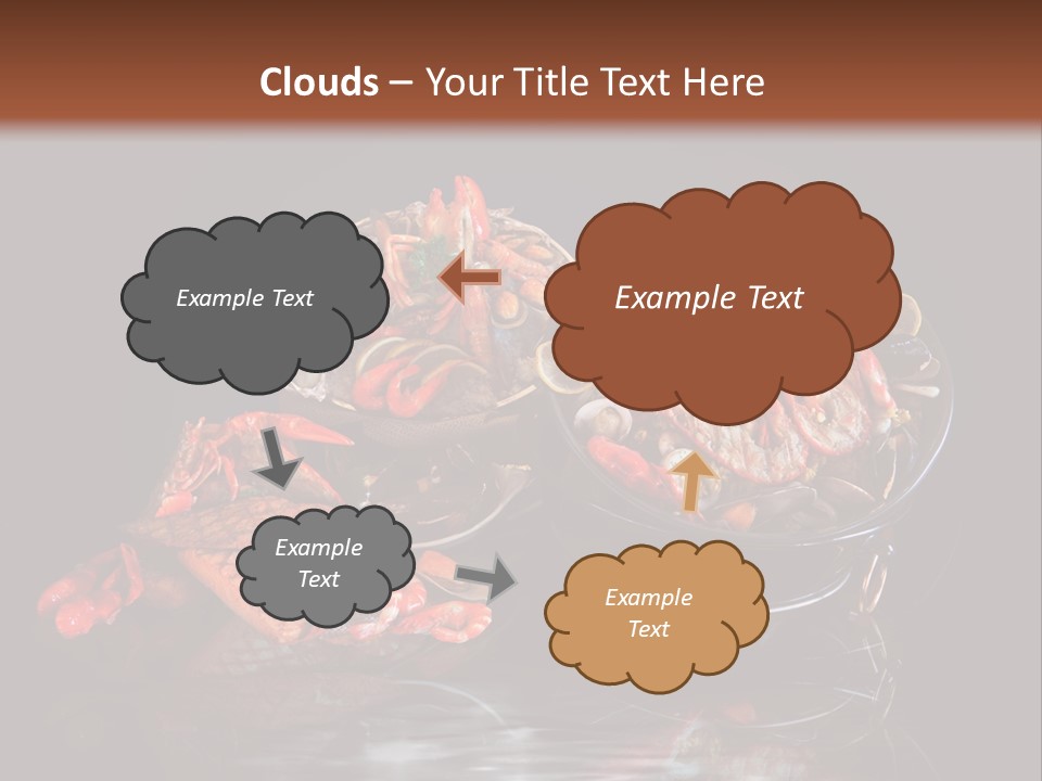 Sea Gourmet Shell PowerPoint Template