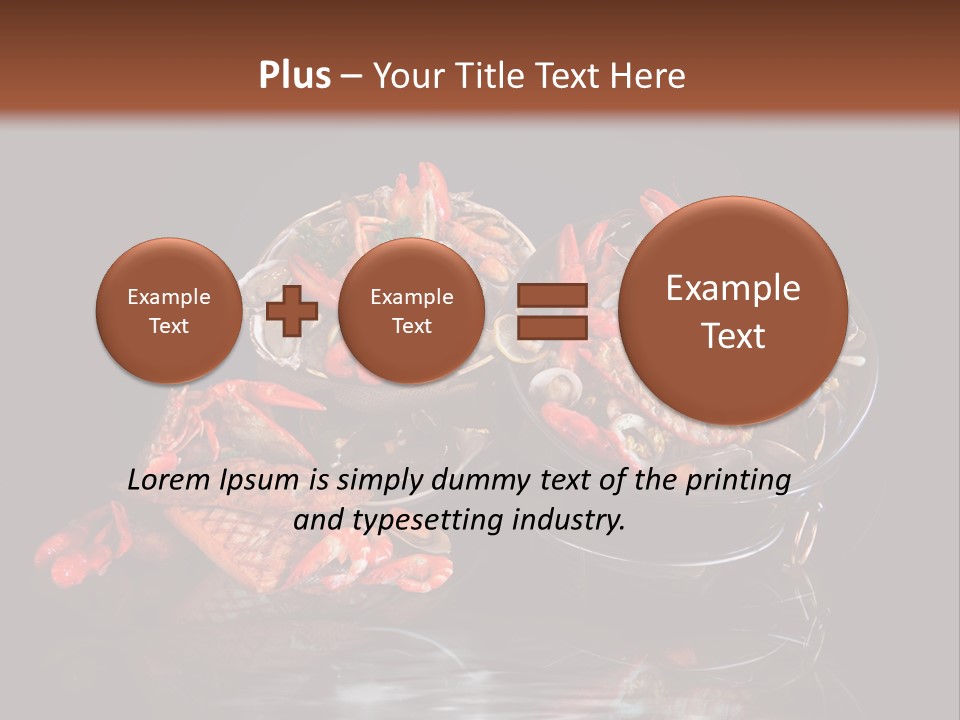 Sea Gourmet Shell PowerPoint Template