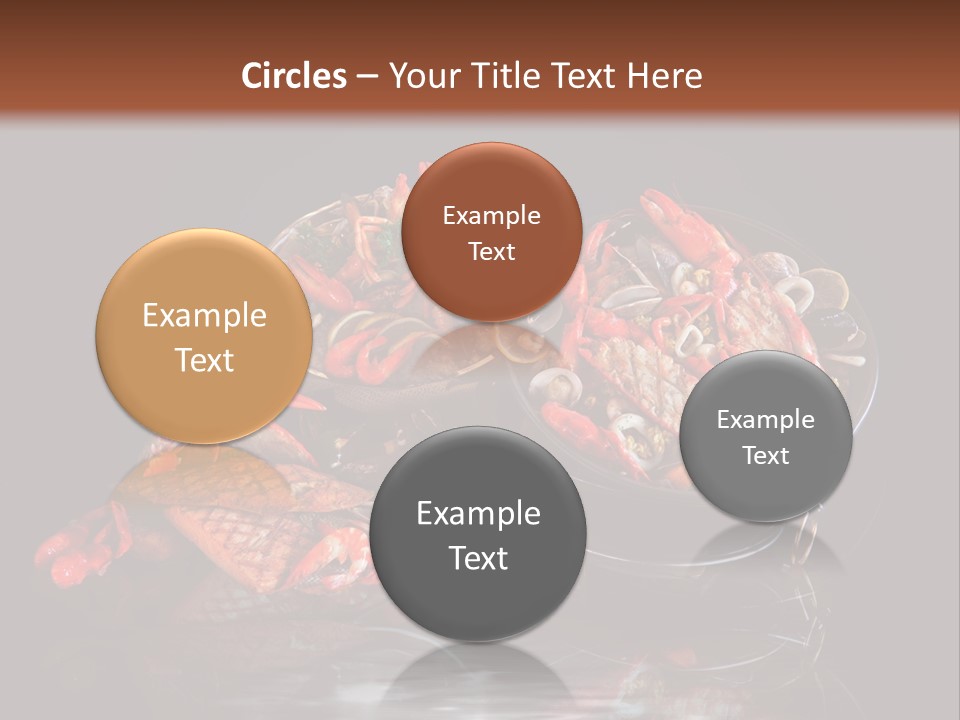 Sea Gourmet Shell PowerPoint Template