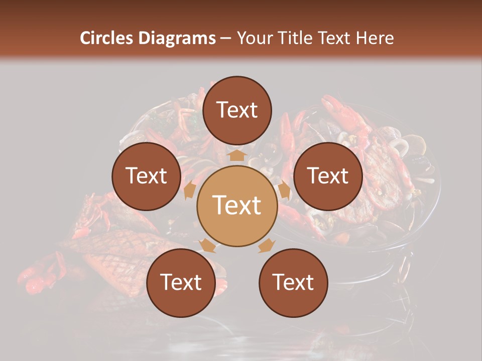 Sea Gourmet Shell PowerPoint Template