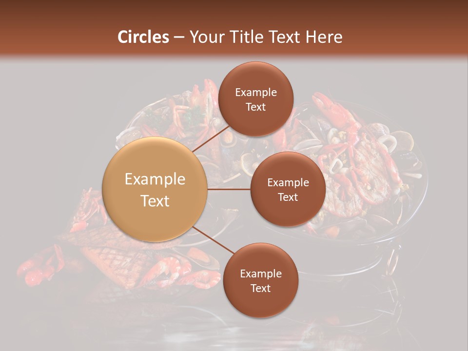 Sea Gourmet Shell PowerPoint Template