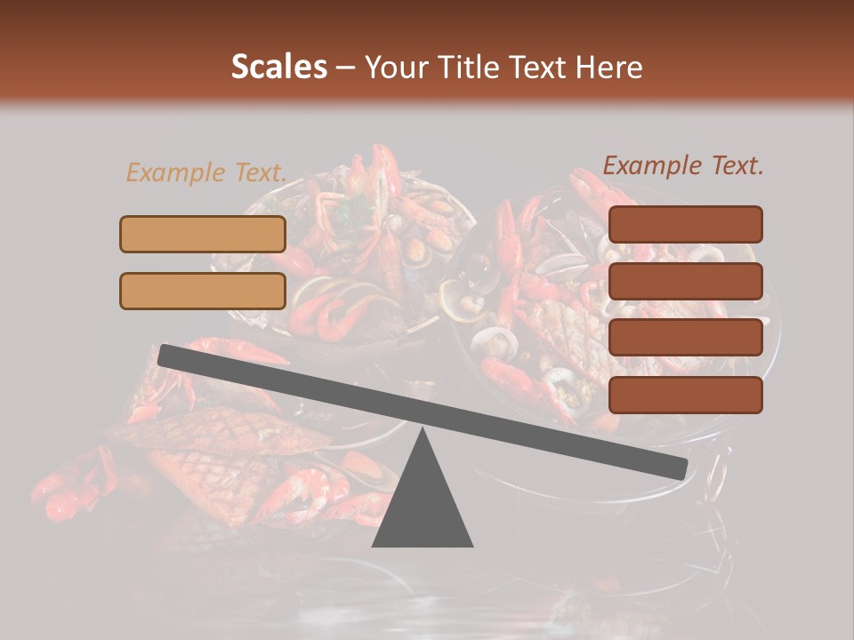 Sea Gourmet Shell PowerPoint Template