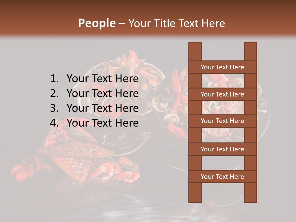 Sea Gourmet Shell PowerPoint Template