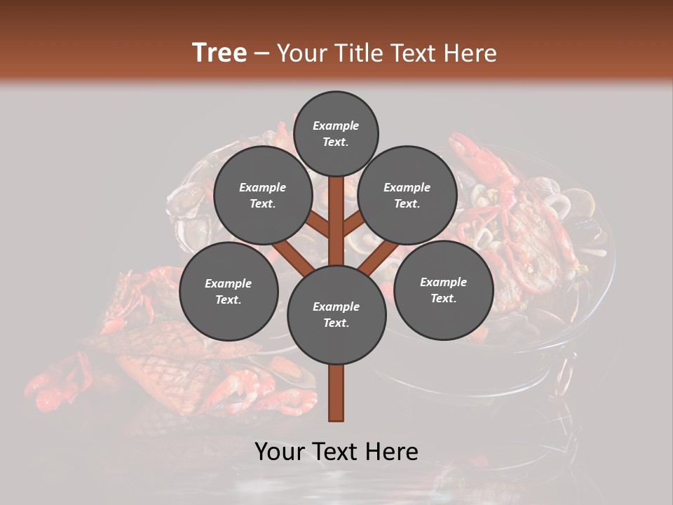 Sea Gourmet Shell PowerPoint Template