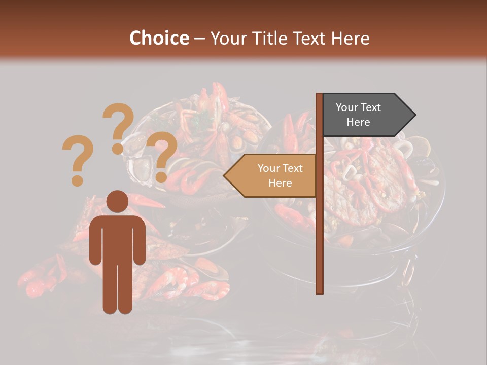 Sea Gourmet Shell PowerPoint Template