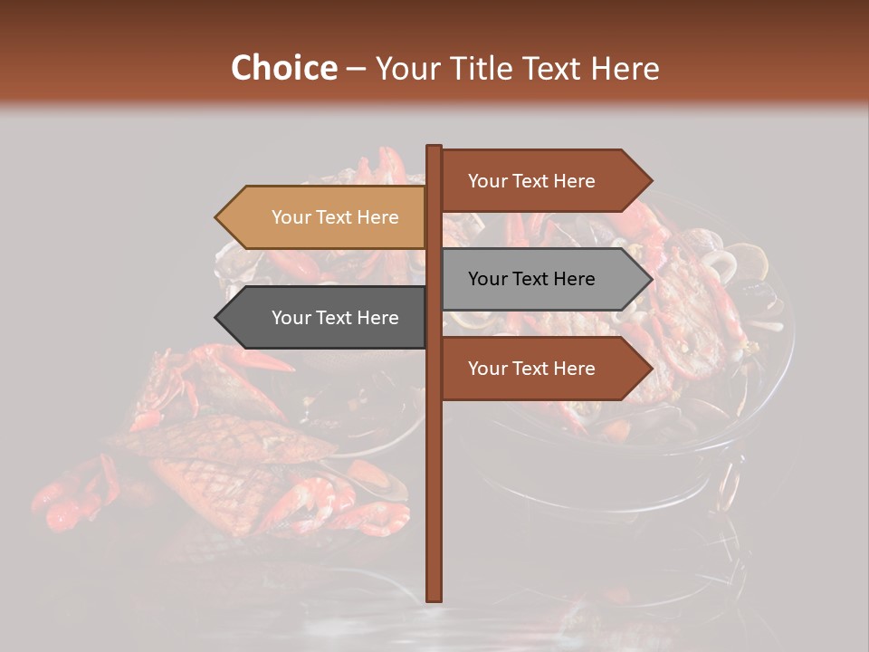 Sea Gourmet Shell PowerPoint Template