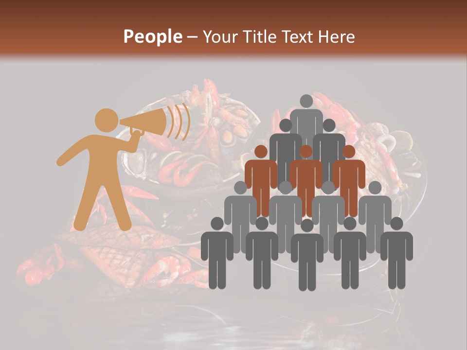 Sea Gourmet Shell PowerPoint Template