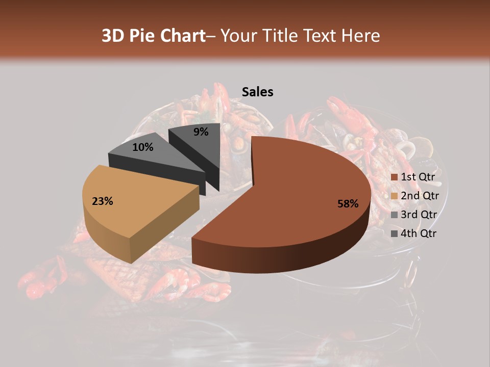 Sea Gourmet Shell PowerPoint Template