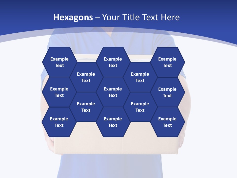 Deliver Isolated Deposit PowerPoint Template