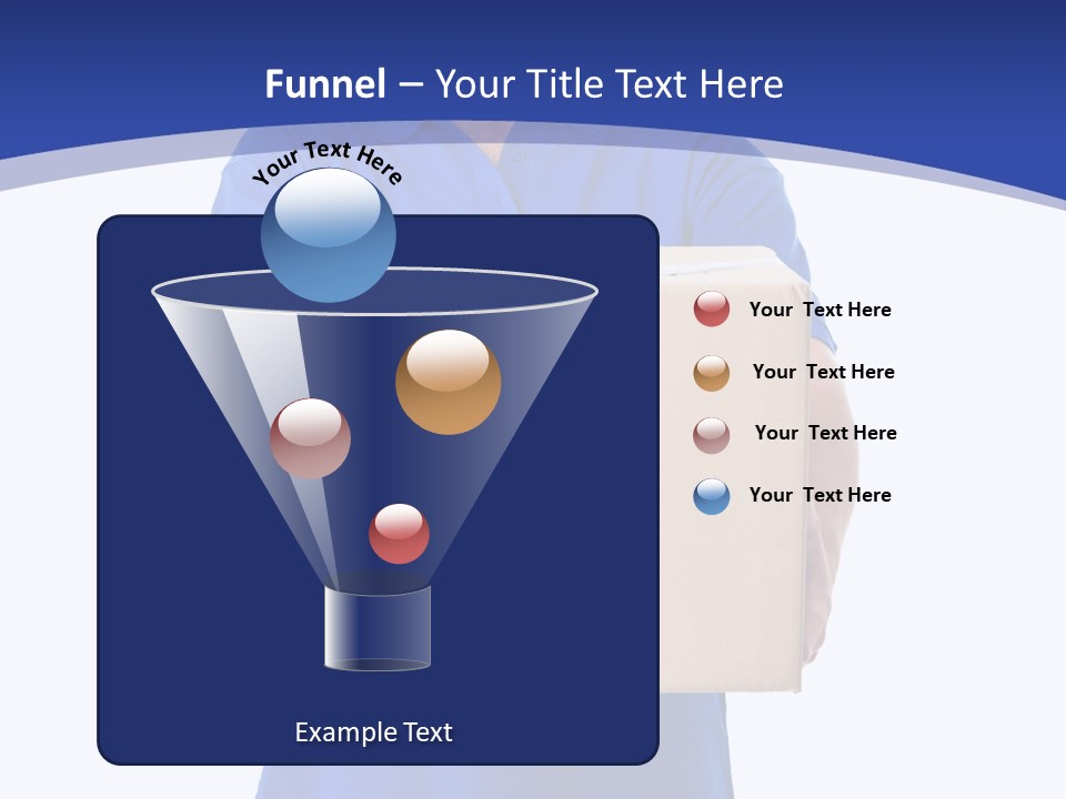 Deliver Isolated Deposit PowerPoint Template
