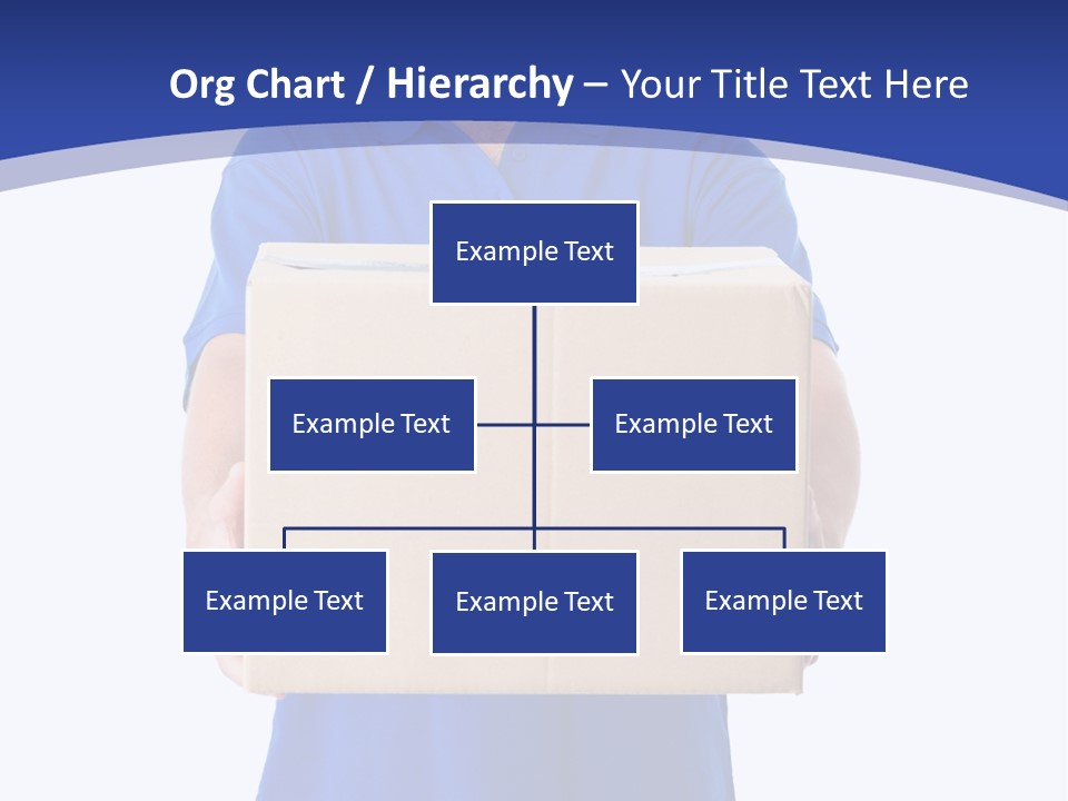 Deliver Isolated Deposit PowerPoint Template