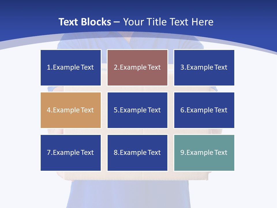 Deliver Isolated Deposit PowerPoint Template