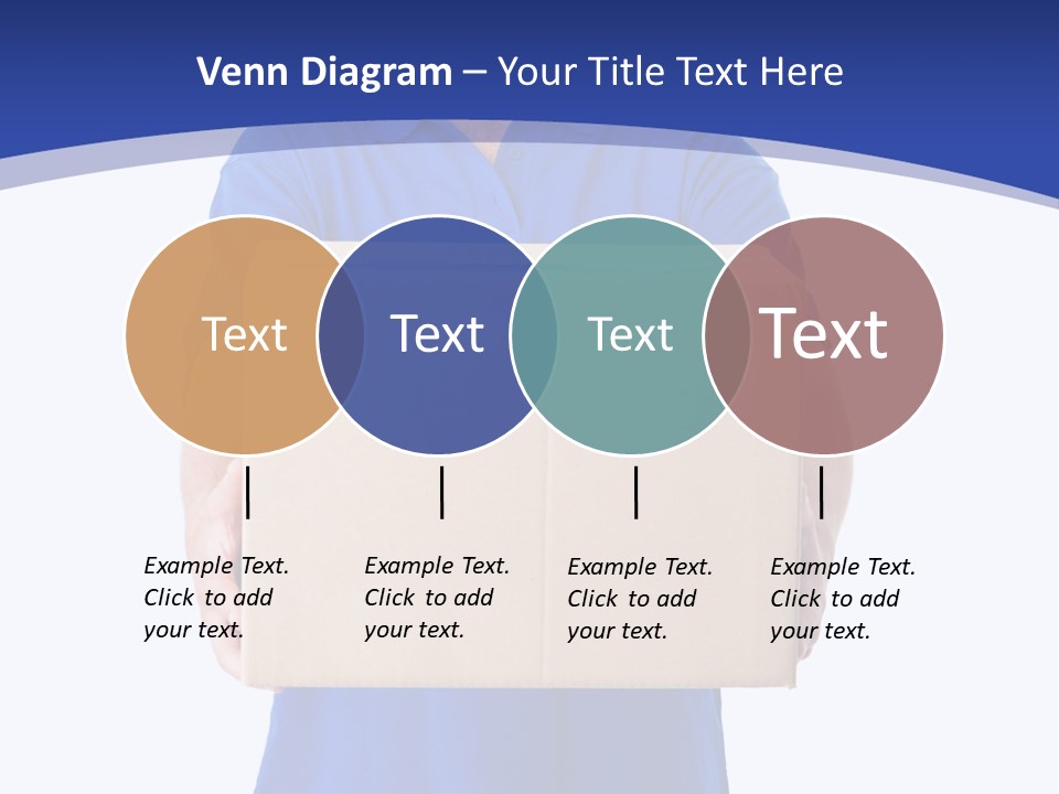 Deliver Isolated Deposit PowerPoint Template