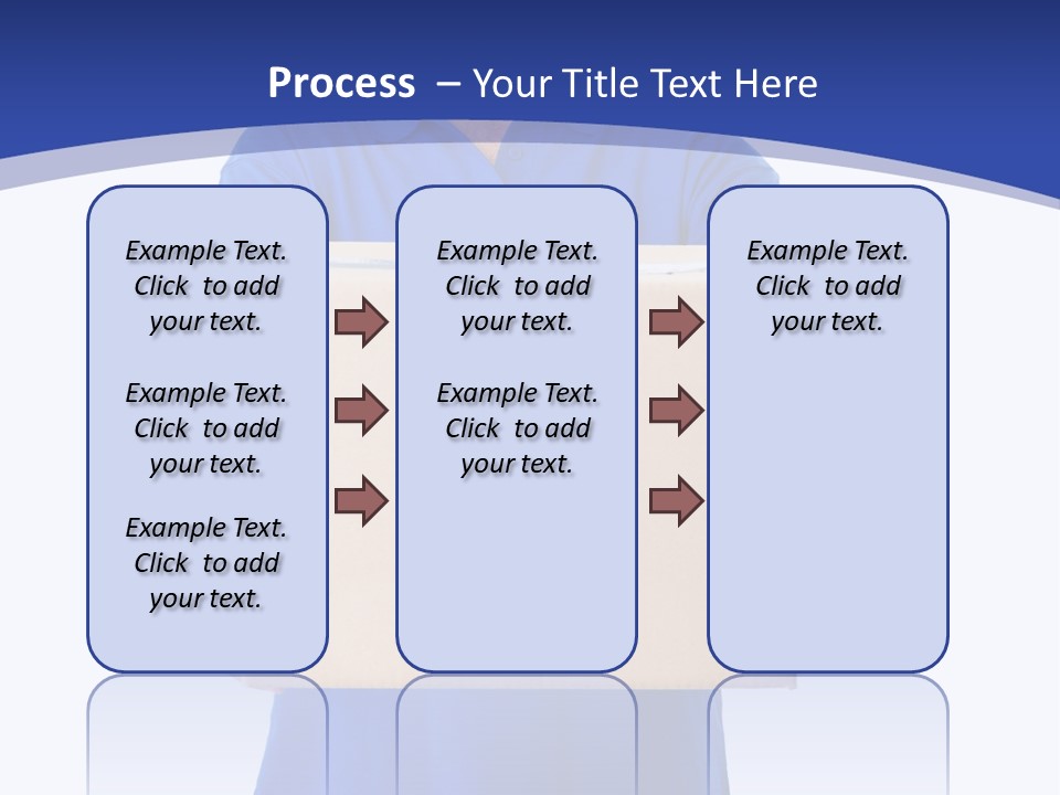 Deliver Isolated Deposit PowerPoint Template
