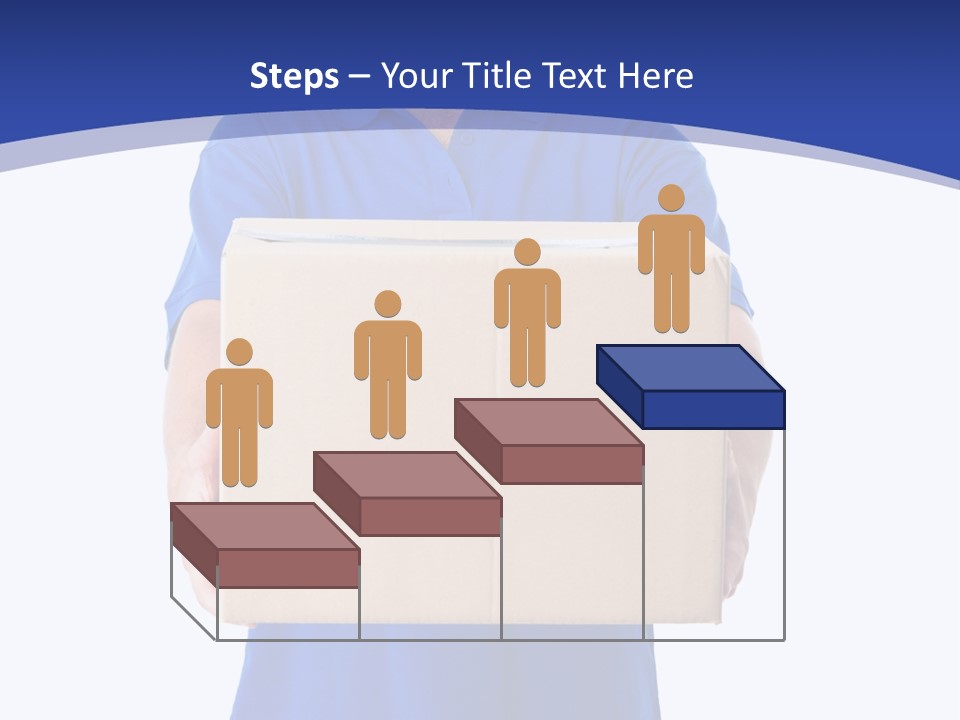 Deliver Isolated Deposit PowerPoint Template