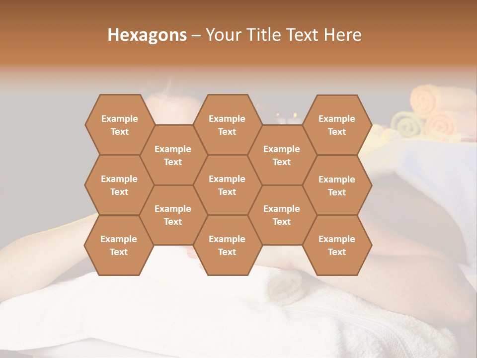 Beautiful Skin Candle PowerPoint Template