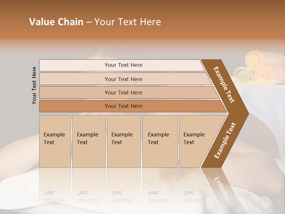 Beautiful Skin Candle PowerPoint Template