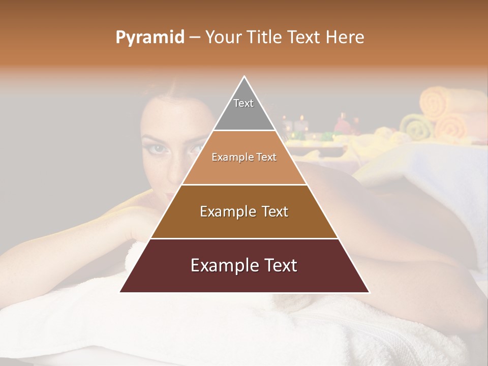 Beautiful Skin Candle PowerPoint Template