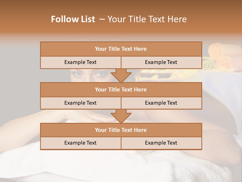 Beautiful Skin Candle PowerPoint Template