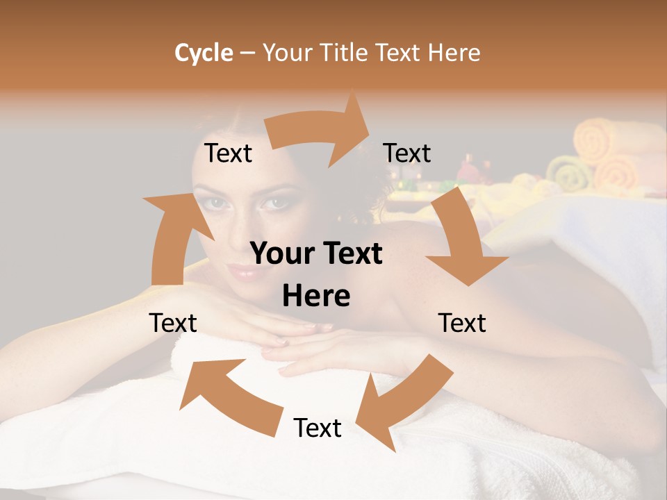 Beautiful Skin Candle PowerPoint Template