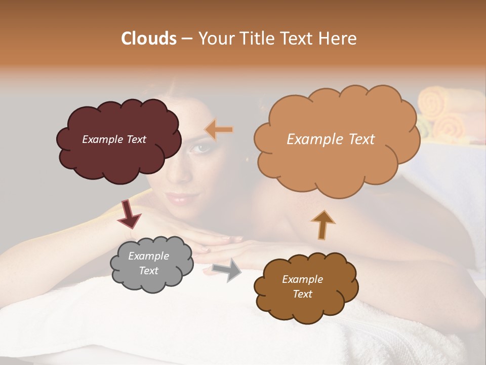 Beautiful Skin Candle PowerPoint Template