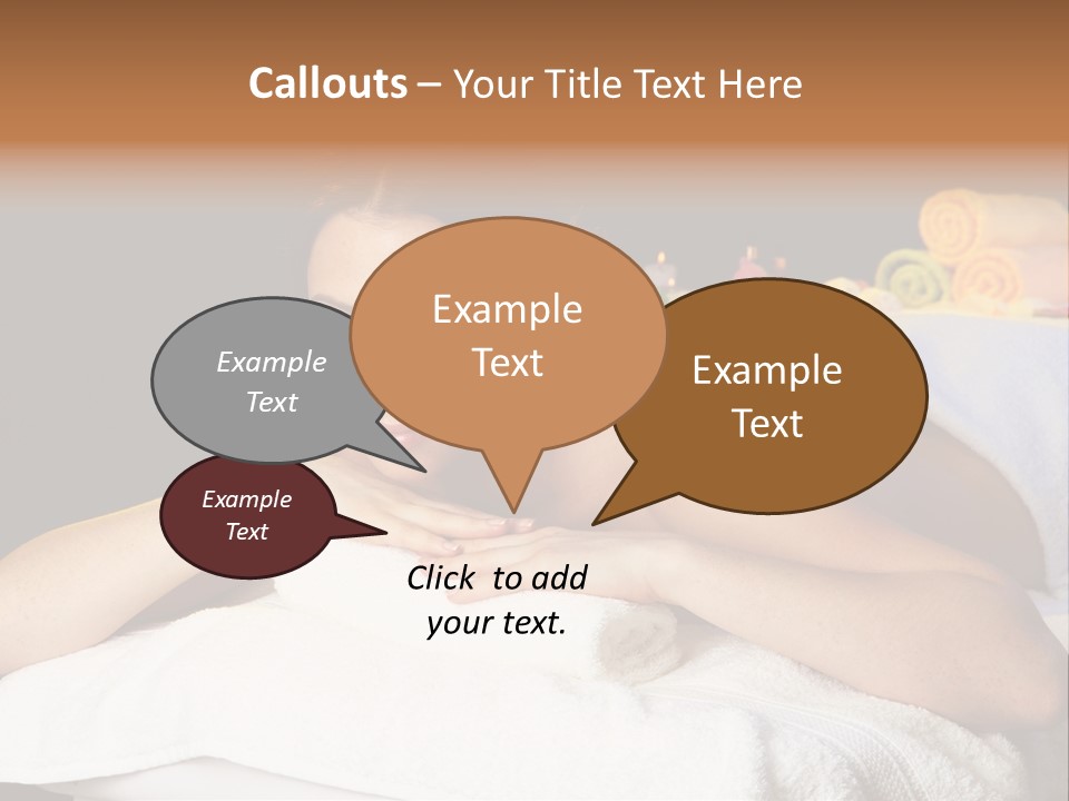 Beautiful Skin Candle PowerPoint Template