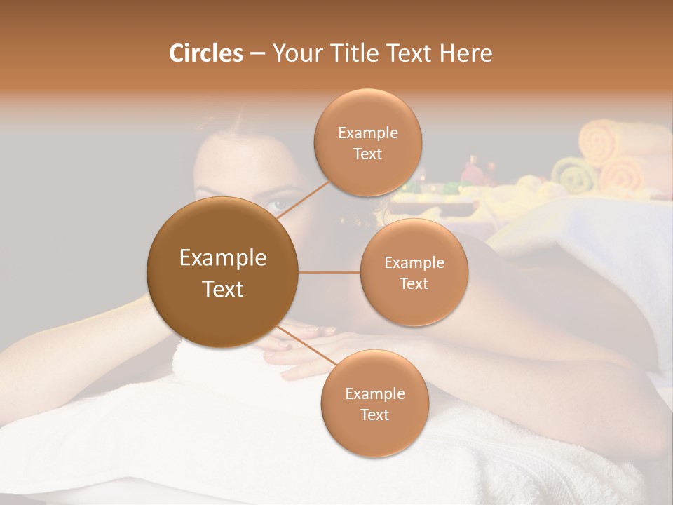 Beautiful Skin Candle PowerPoint Template